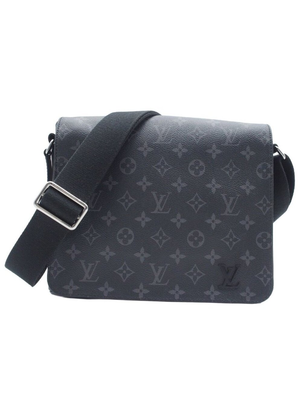 Louis Vuitton District PM Black Monogram Eclipse Shoulder Bag